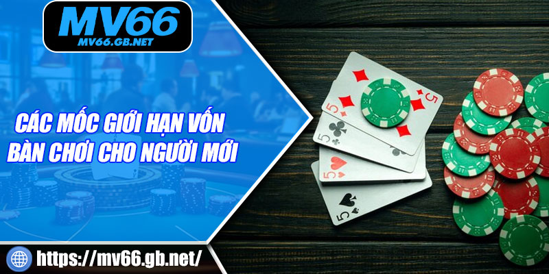 Các mốc giới hạn vốn bàn chơi cho người mới